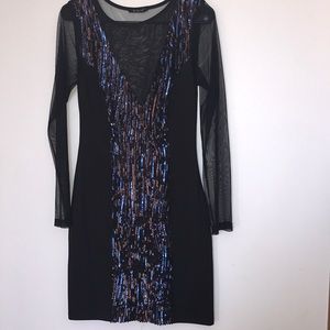 Sexy sequenced dress